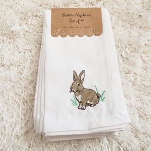 Easter Napkins Set of Four NWT